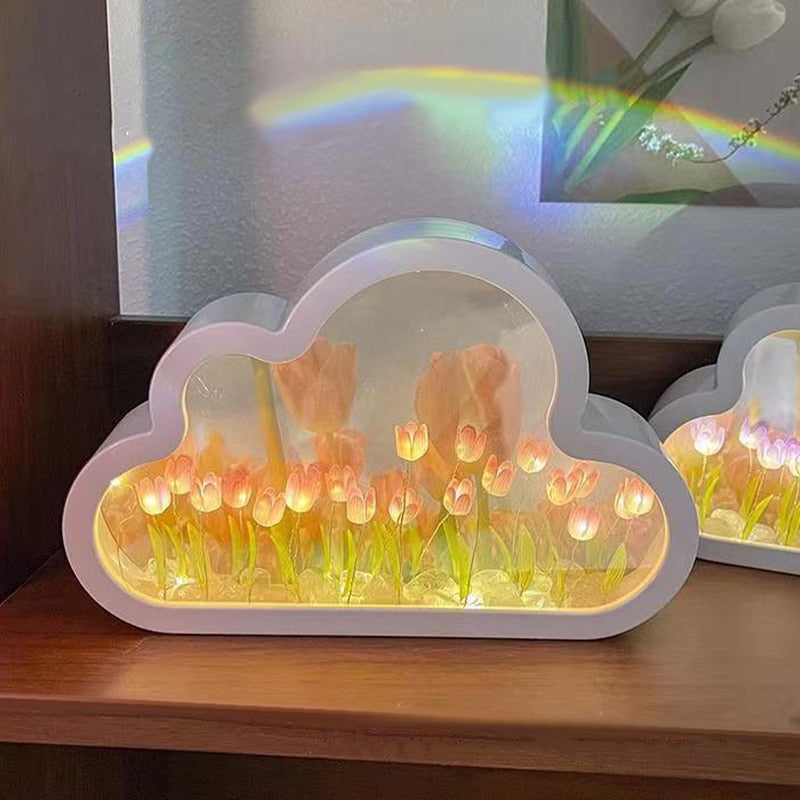 DIY Tulip Cloud LED Night Light