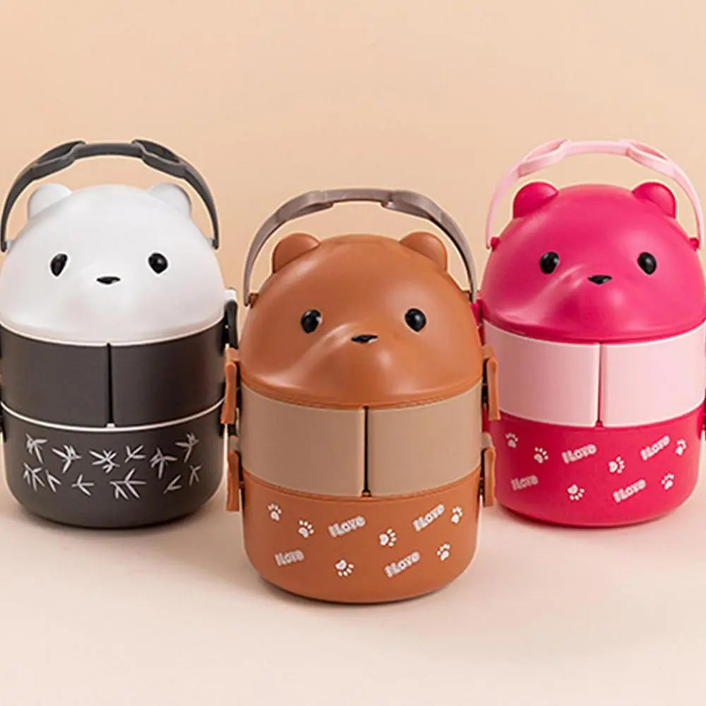 Bear Stackable Bento Box