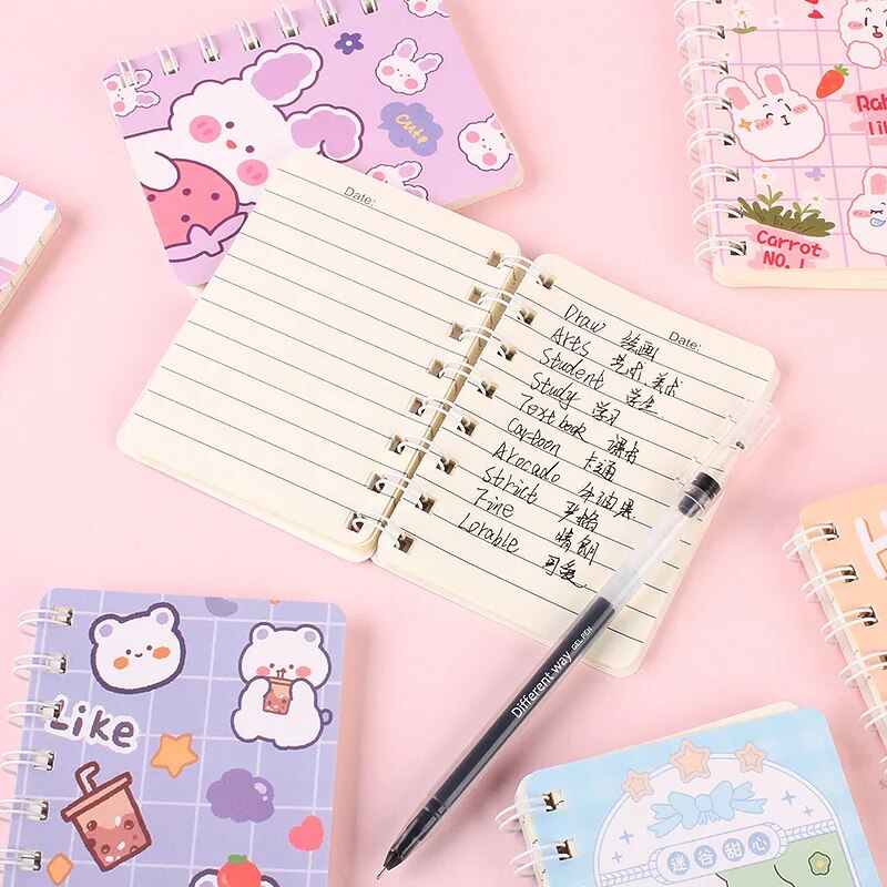 Cute Animal Spiral Notebooks