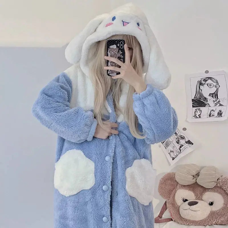 Cinnamoroll Winter Kawaii Pajamas