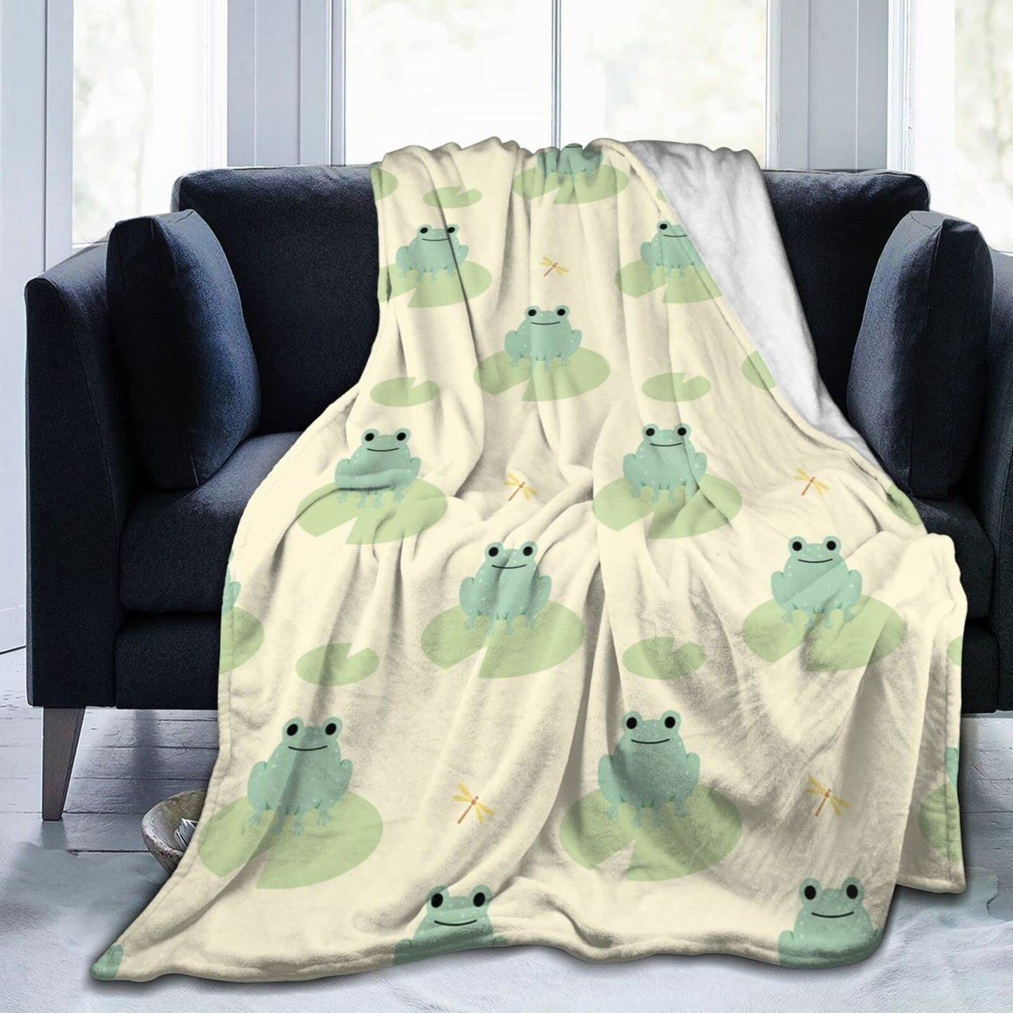 Flannel Frog Blankets