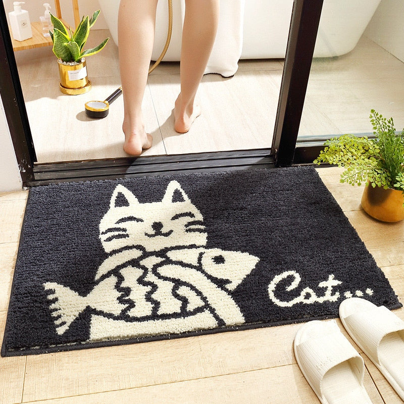 Absorbent Bathroom Doormat