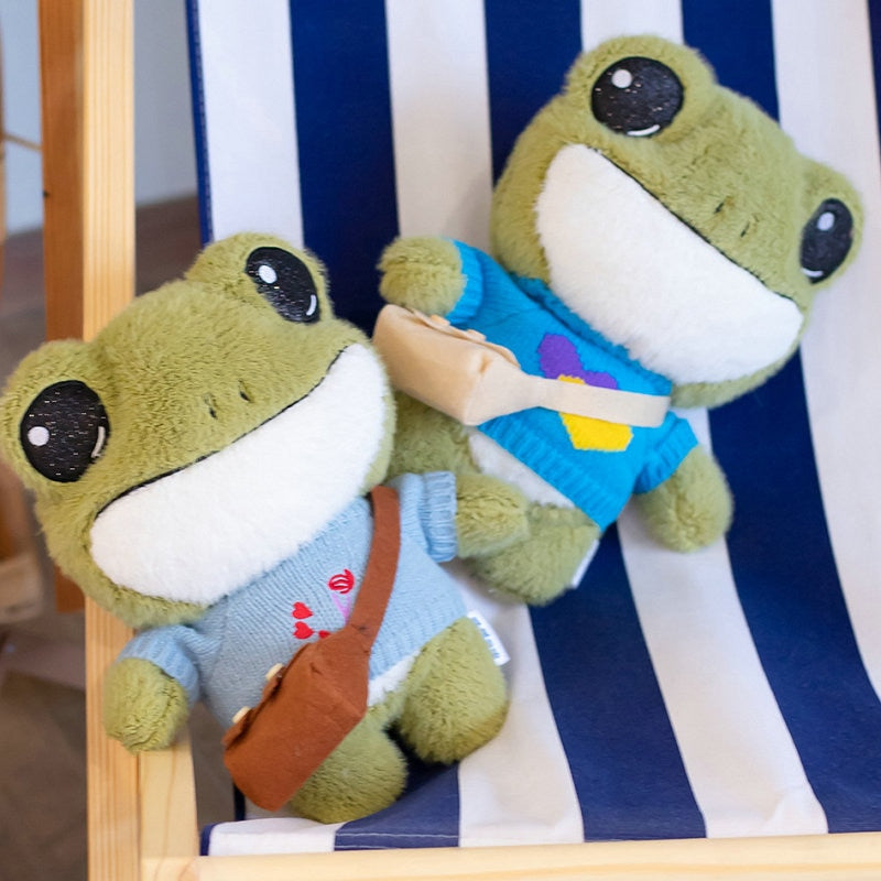 Adventure Frog Plushies