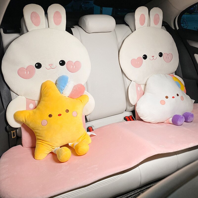 Bunny and Bear Car Seat Covers