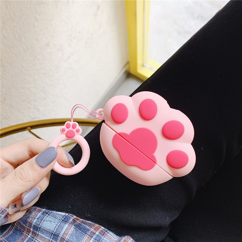 Cat Paw Airpods Case