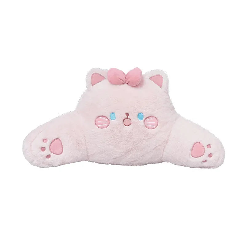 Pink Plush Cat Car Seat Accessories