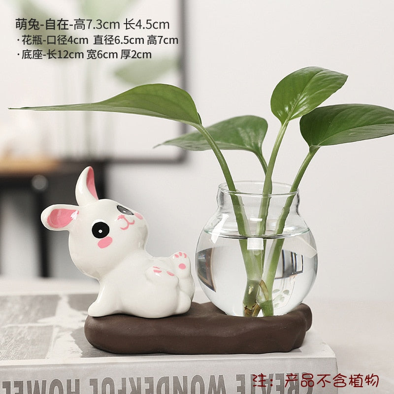 Ceramic Bunny Planter