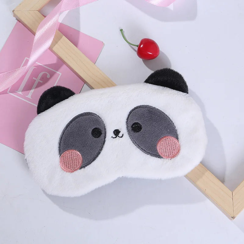 Kawaii Animal Plush Sleep Masks