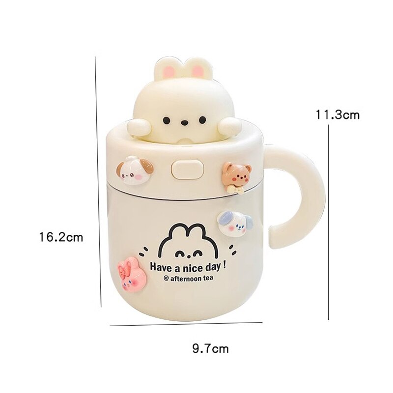 Bear & Bunny Thermos Mug