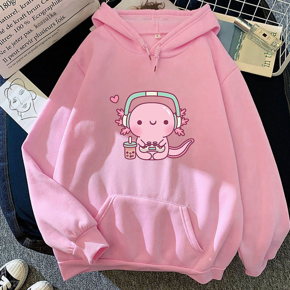 Axolotl Gamer Hoodie