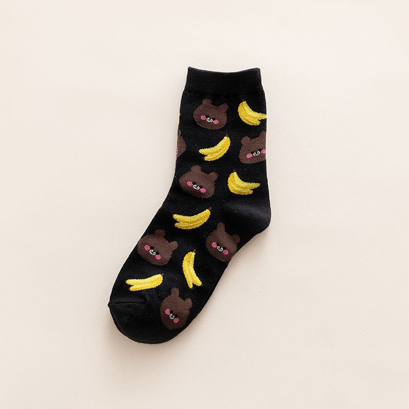 Fruit and Animal Socks