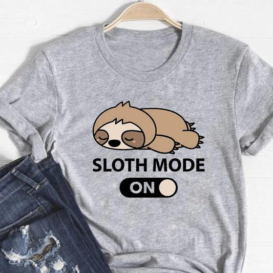 Sloth Mode On T-Shirt