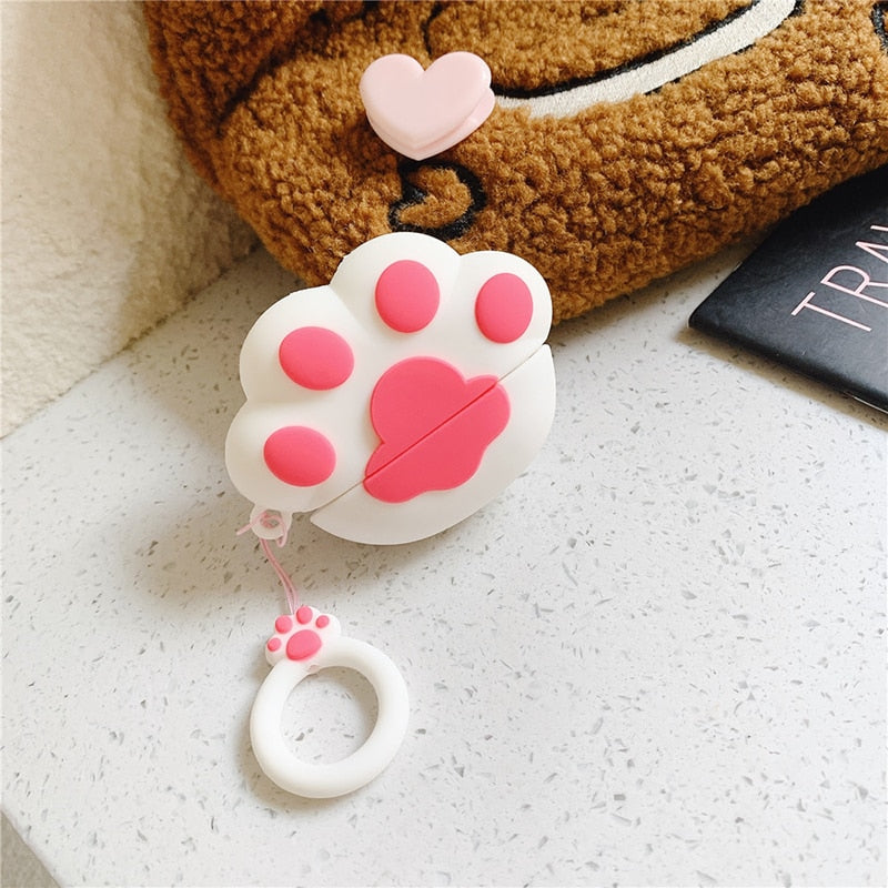 Cat Paw Airpods Case