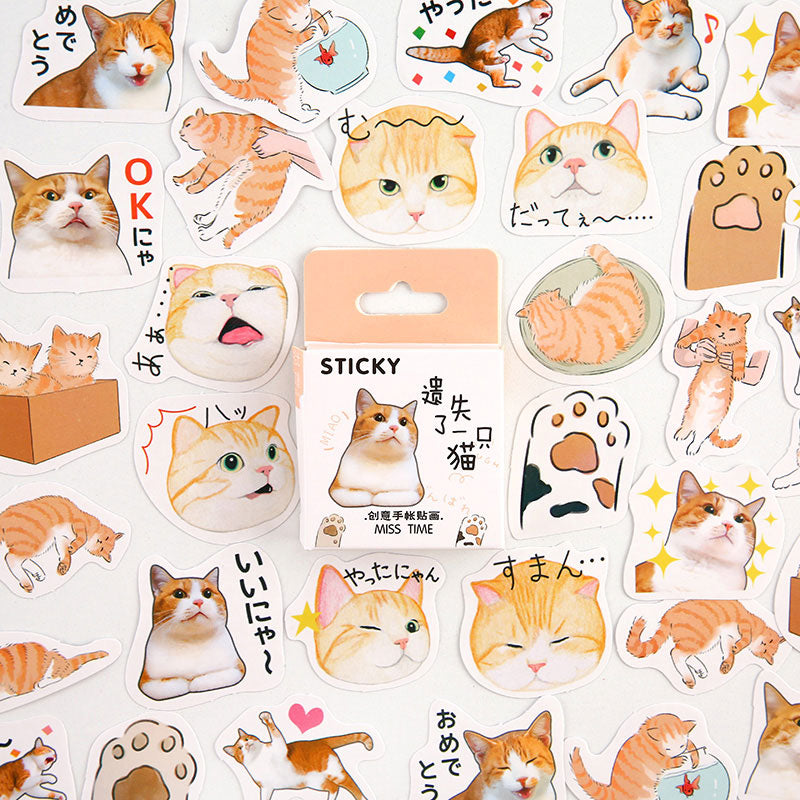 46Pcs/box Diary Stickers