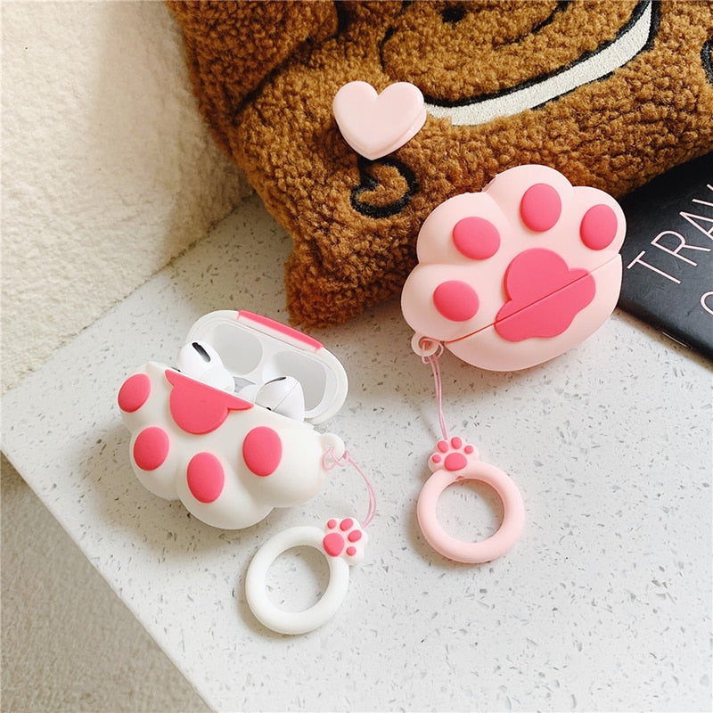 Cat Paw Airpods Case