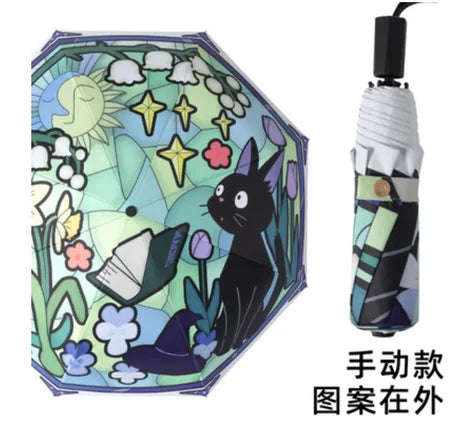 Witchy Cat Umbrella