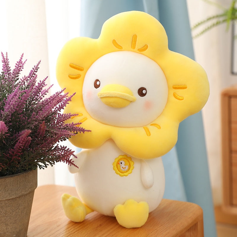 Flower Duck Plushies