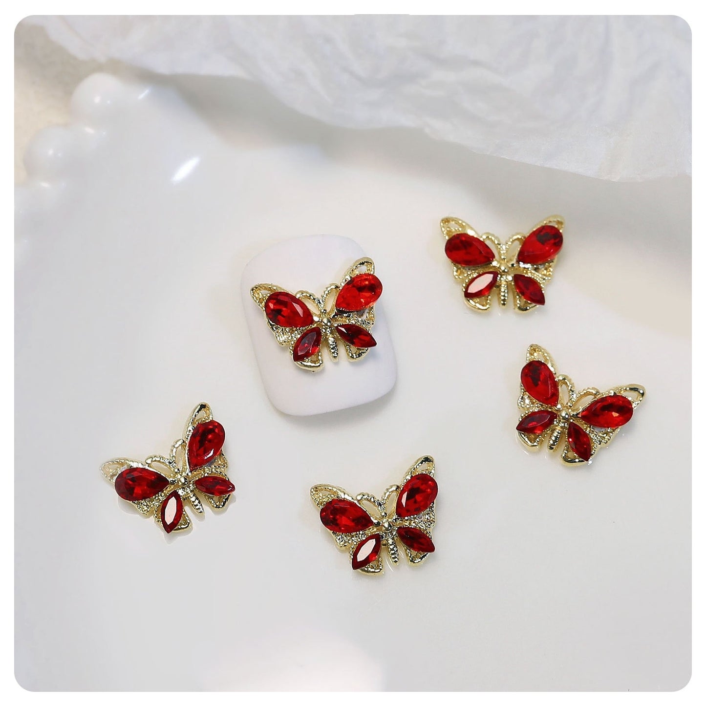 Butterfly Nail Charms