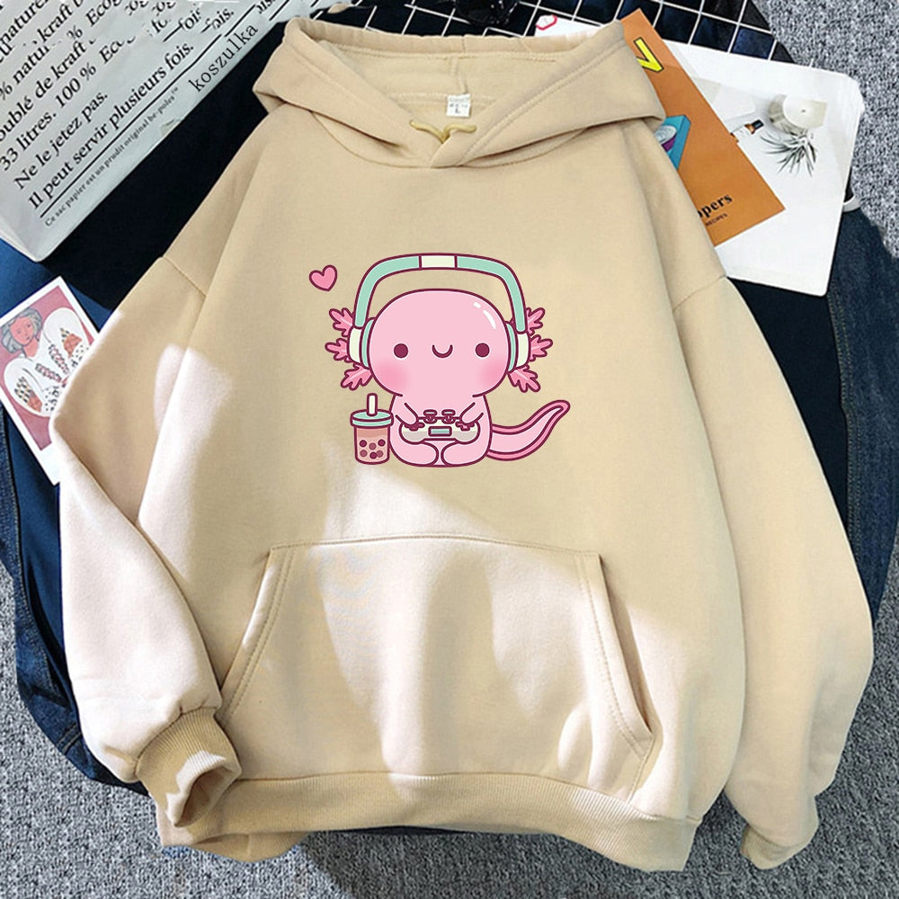 Axolotl Gamer Hoodie