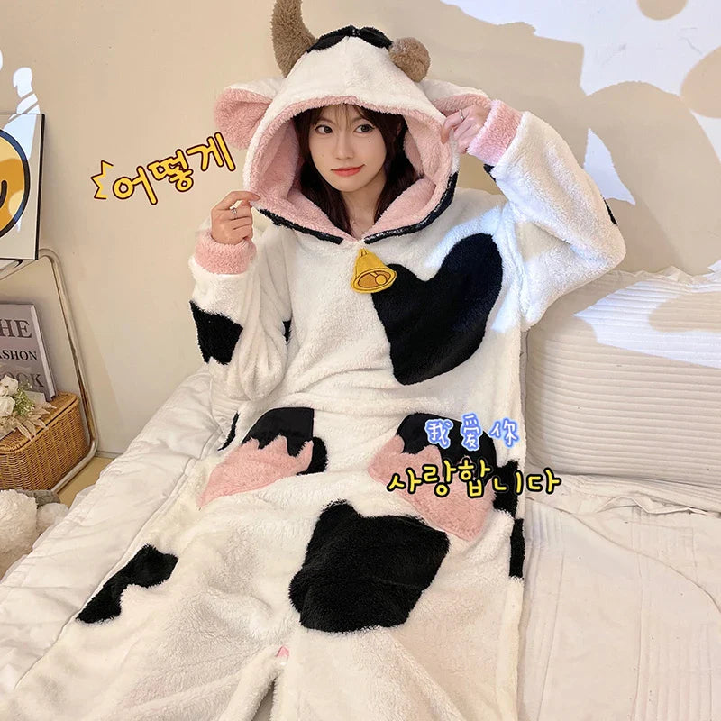 Kigurumi Cow Pajama Onesie