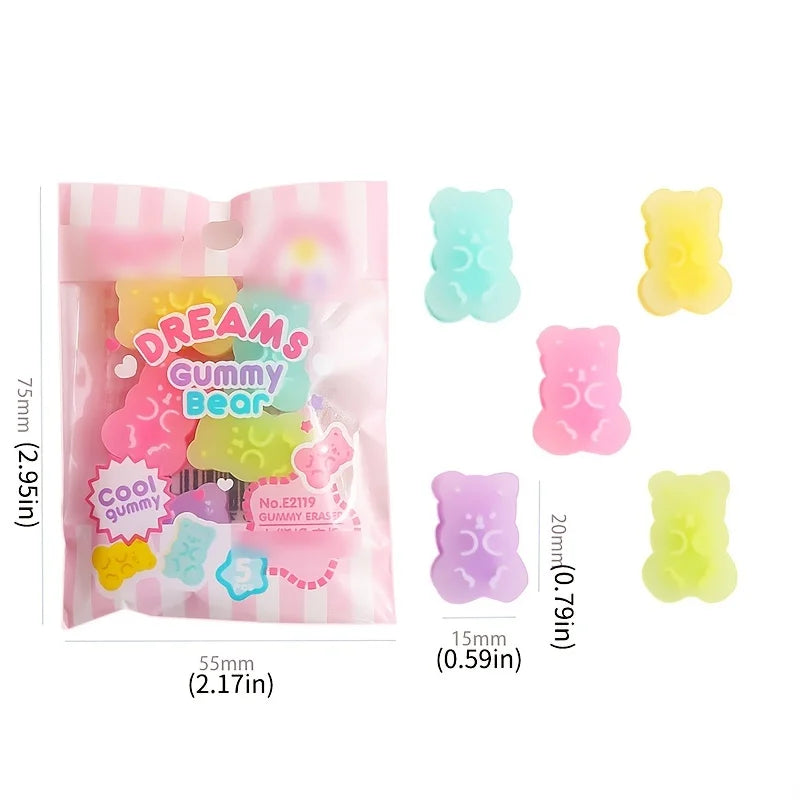 Gummy Bear Erasers