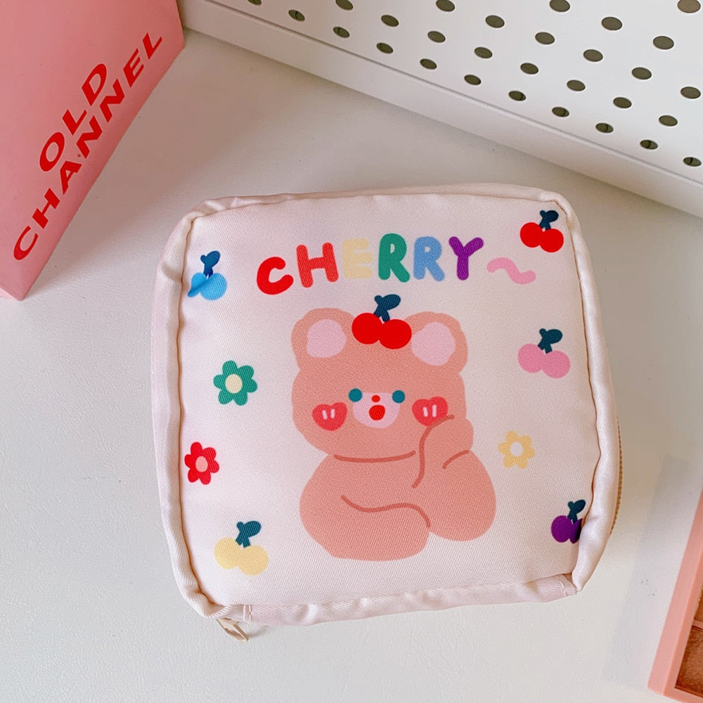 Cute Sanitary Napkin Bag