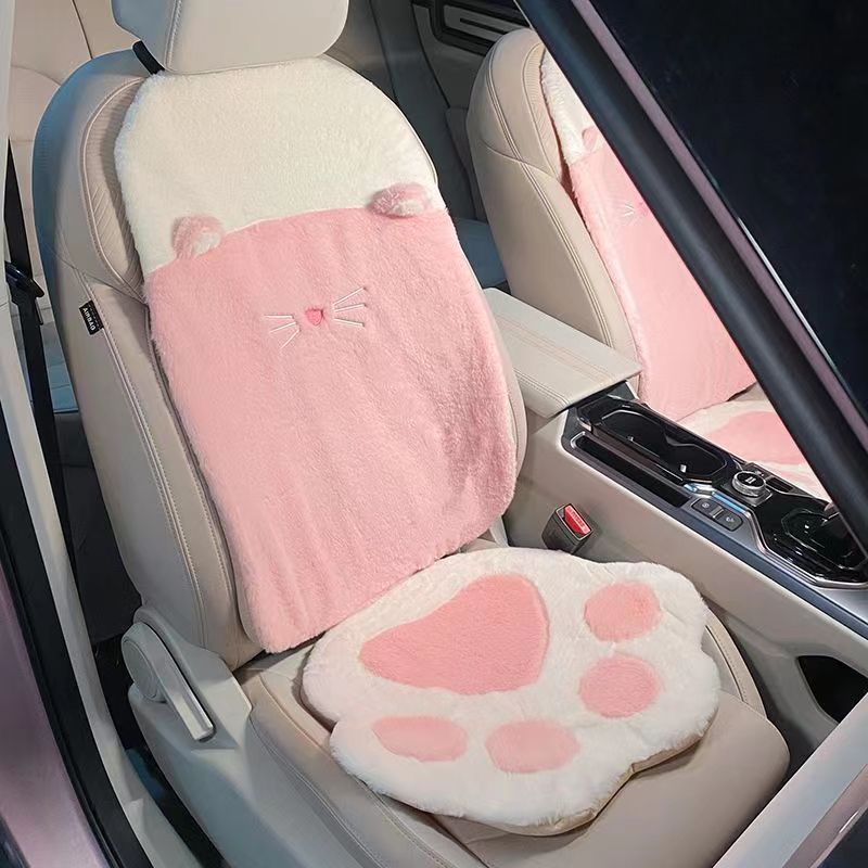 Cat Paw Car Seat Cover Set