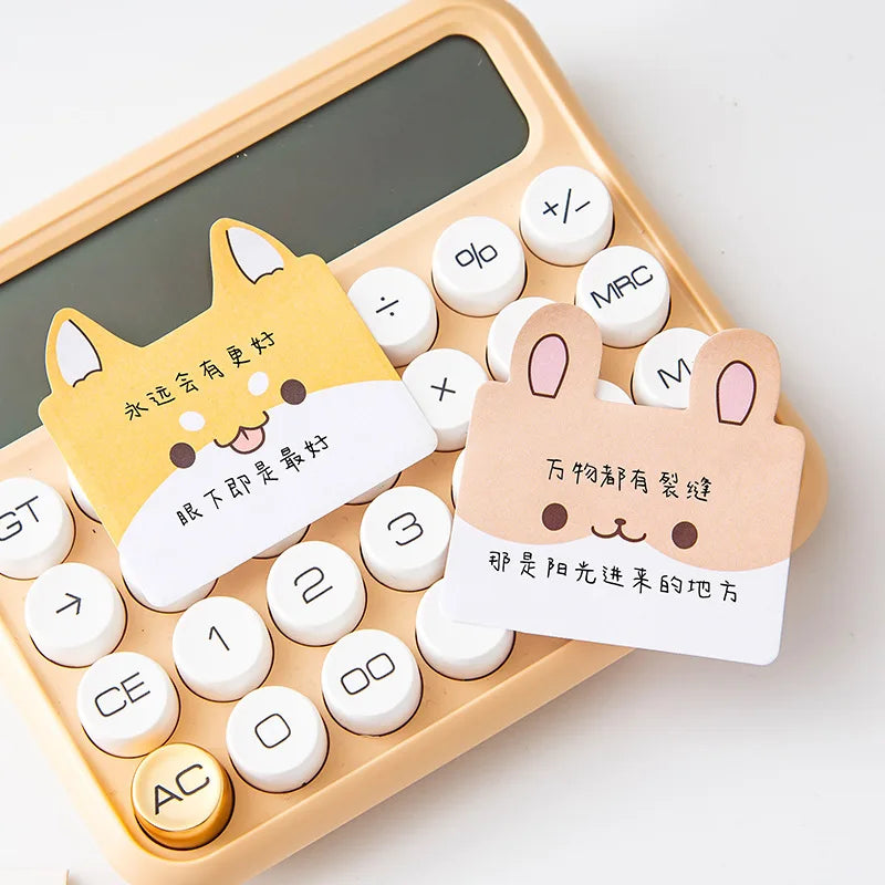 Kawaii Animal Sticky Notes