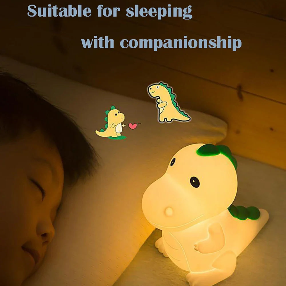 Cute Dinosaur Night Light