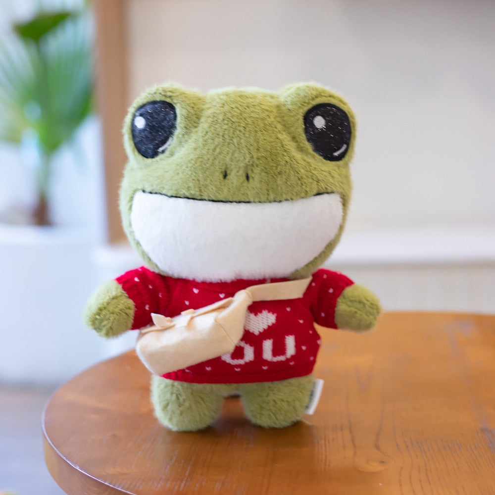 Adventure Frog Plushies