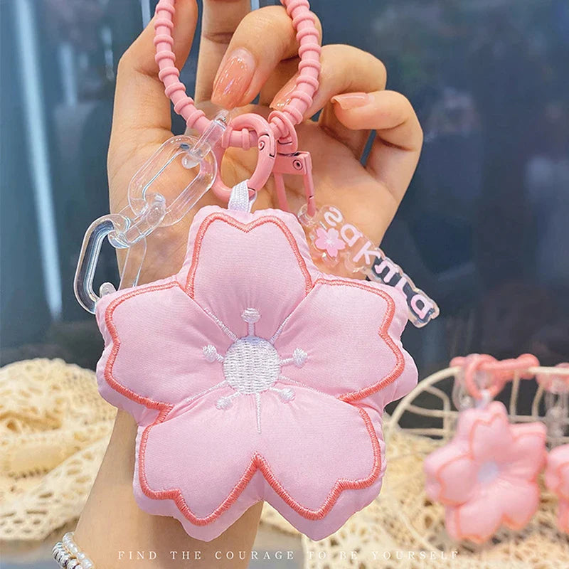 Cherry Blossom Pendant Keychain