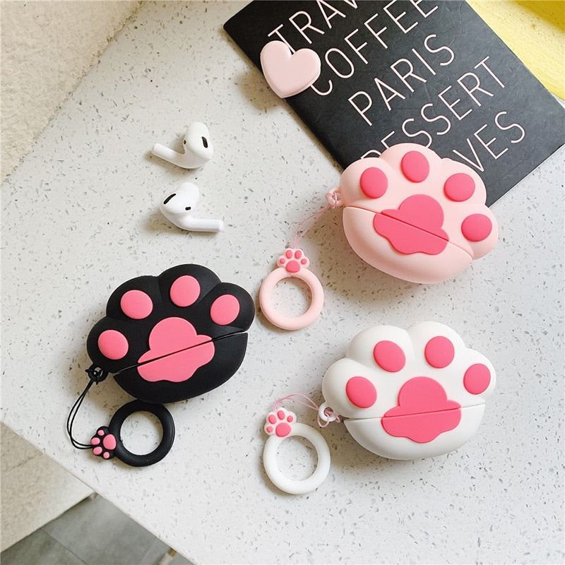 Cat Paw Airpods Case