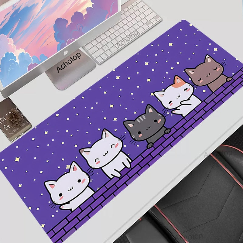 Brick Kitties Desk Pad