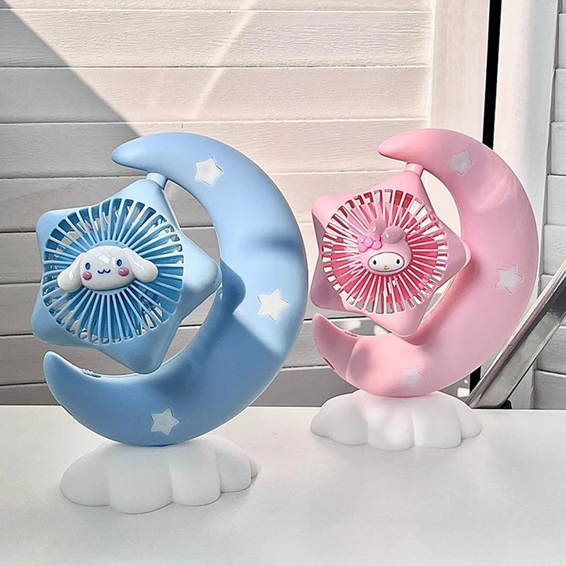 Sanrio Moon Desk Fan