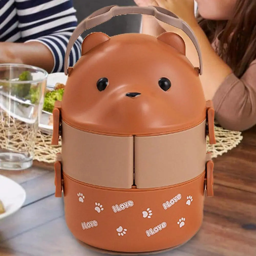 Bear Stackable Bento Box