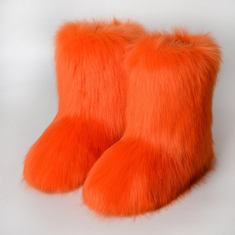 Funky Furry Boots