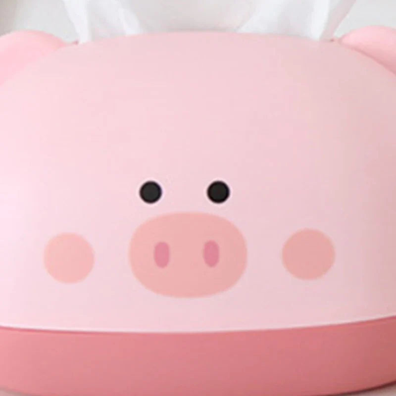 Cute Pig Tissue Box