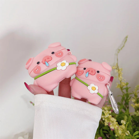 Daisy Pig AirPods Case