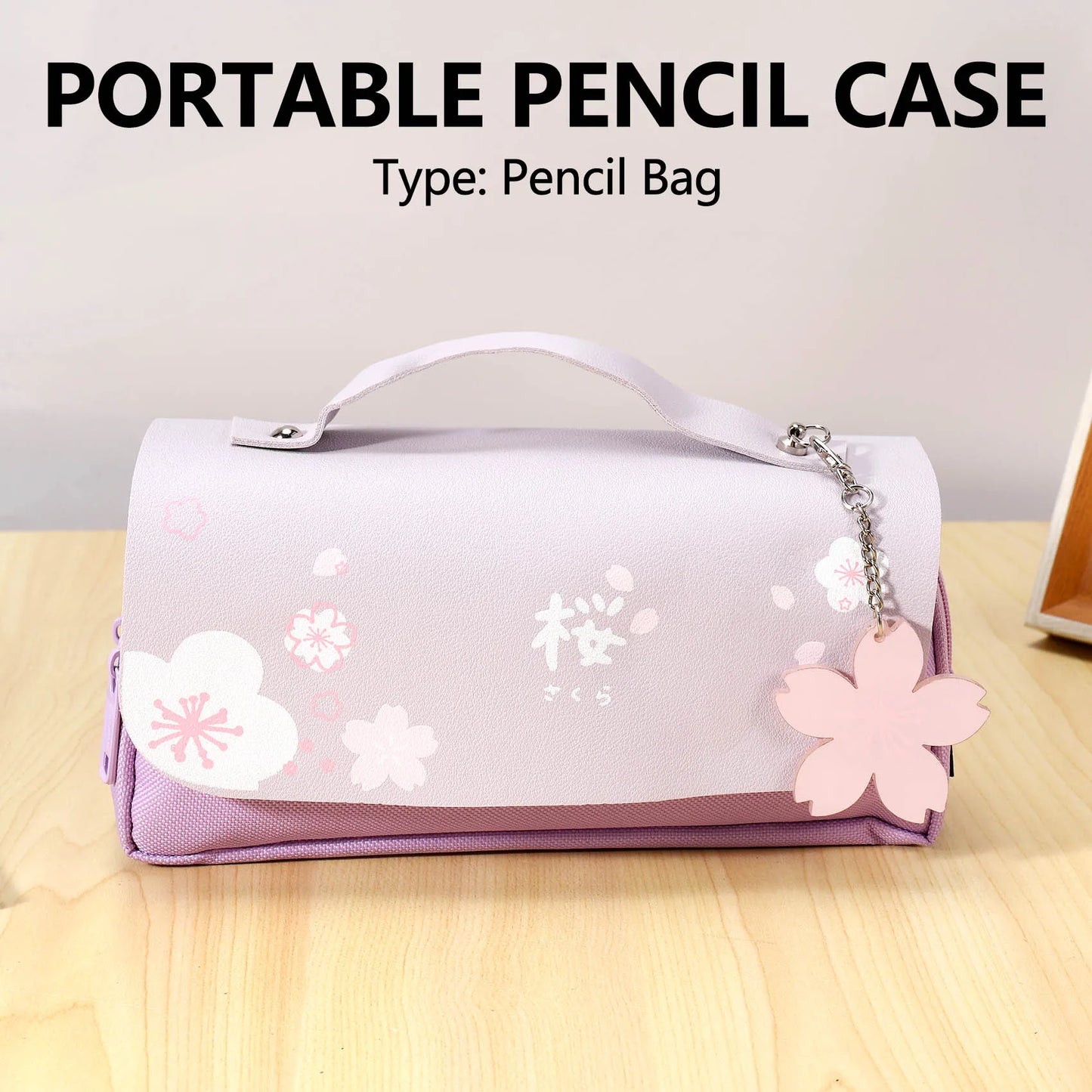 Cherry Blossom Pencil Case