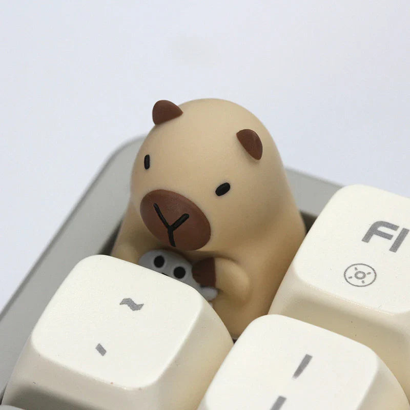 Capybara Keyboard Key Caps