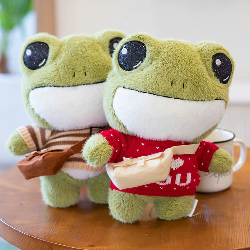 Adventure Frog Plushies