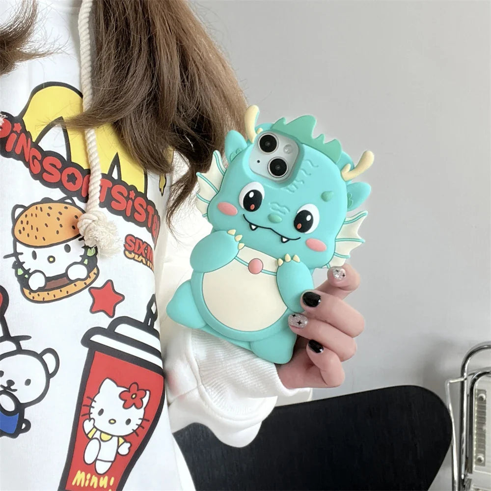 Kawaii Dragon iPhone Case