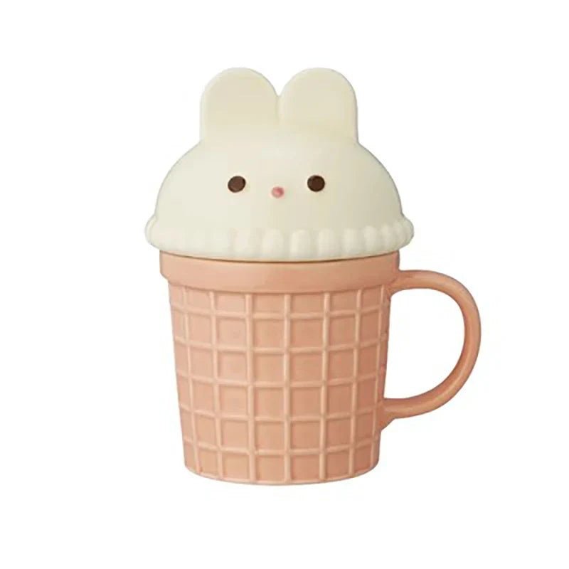 Cute Animal Ice Cream Mugs