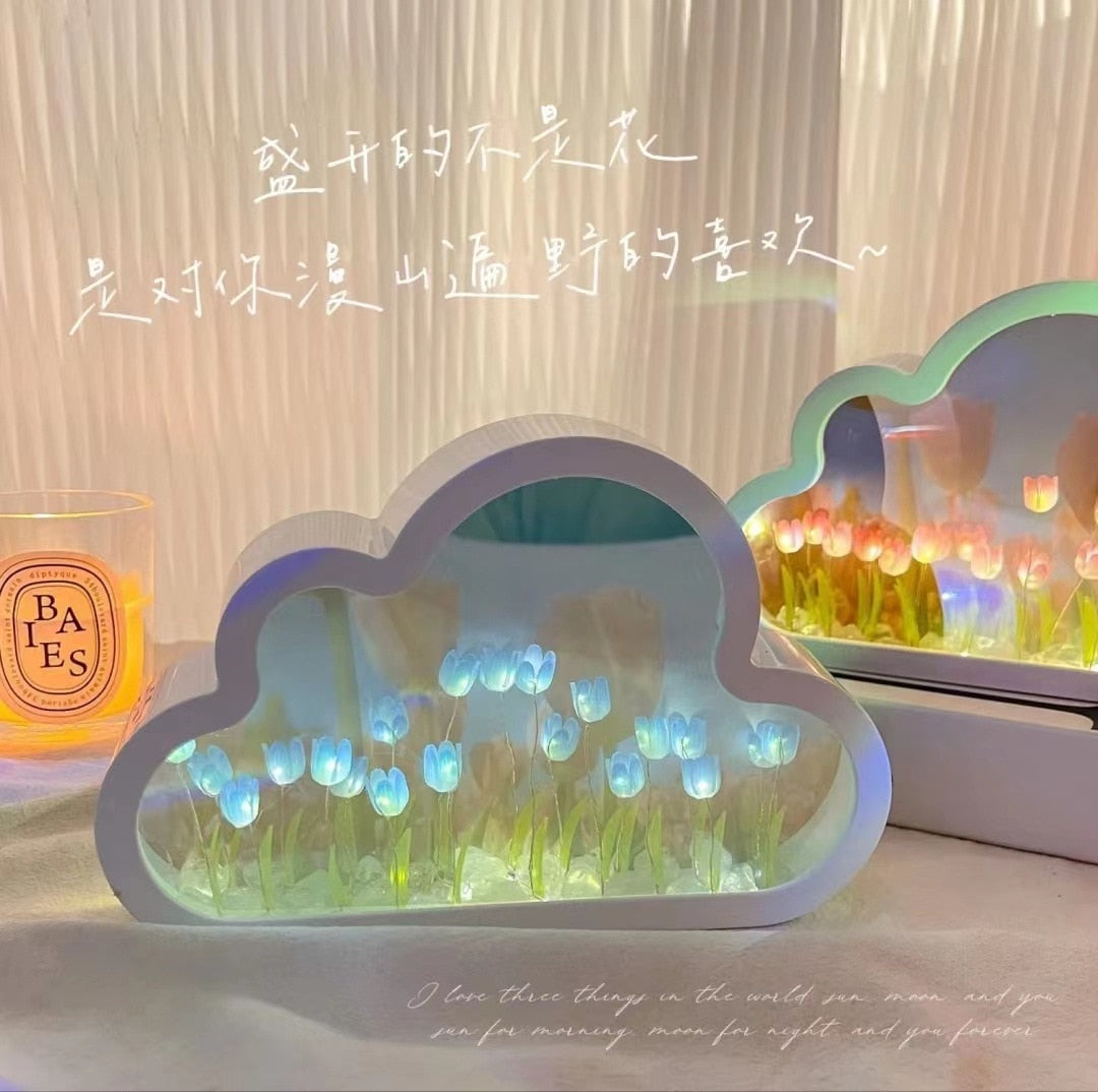 DIY Tulip Cloud LED Night Light