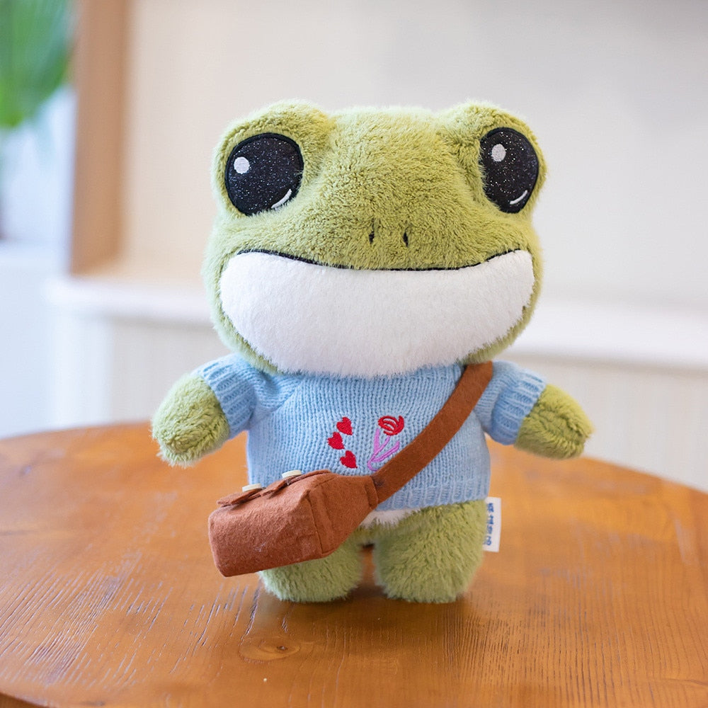 Adventure Frog Plushies