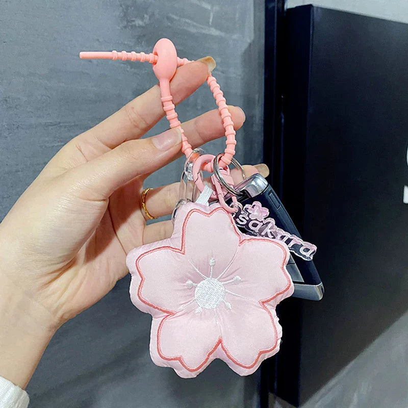 Cherry Blossom Pendant Keychain