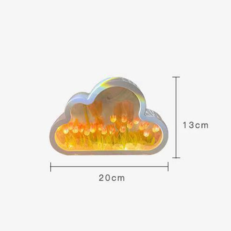 DIY Tulip Cloud LED Night Light