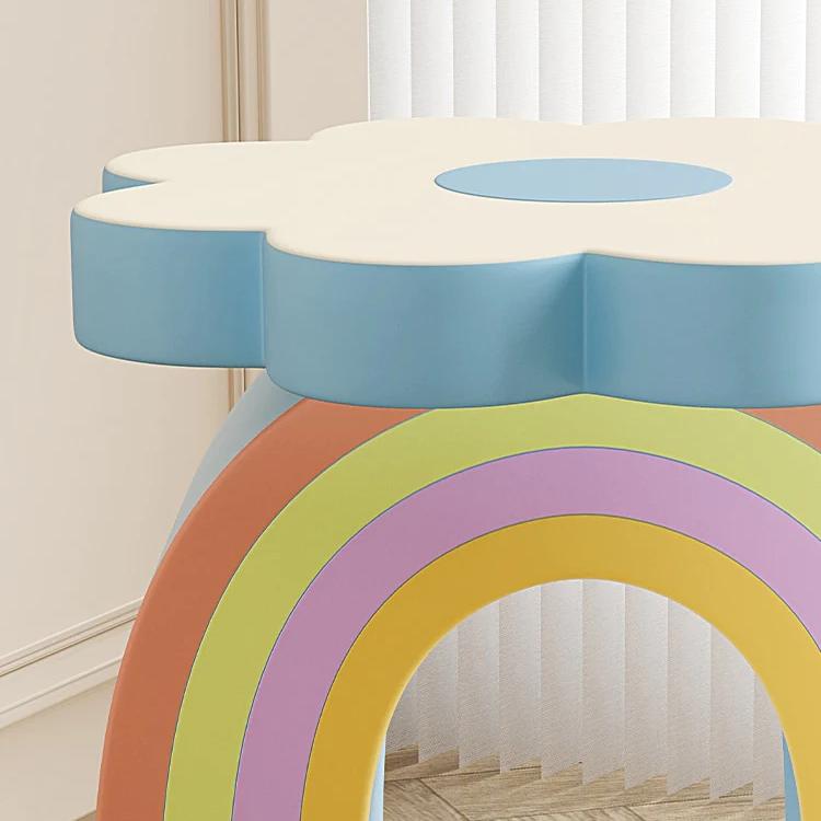 Rainbow Flower Side Table