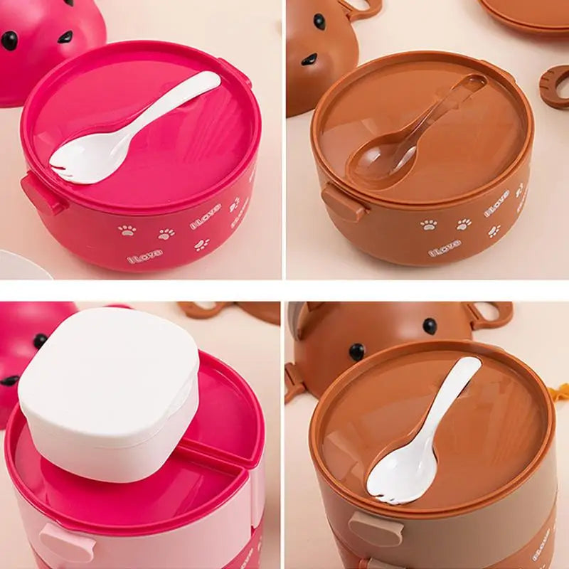 Bear Stackable Bento Box