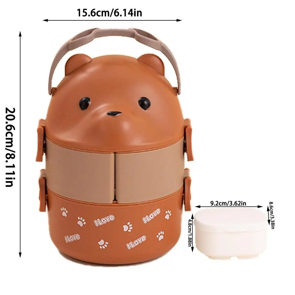 Bear Stackable Bento Box